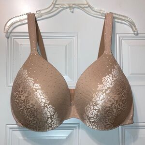 Soma Elegant Tan Floral Women's Bra 42DD